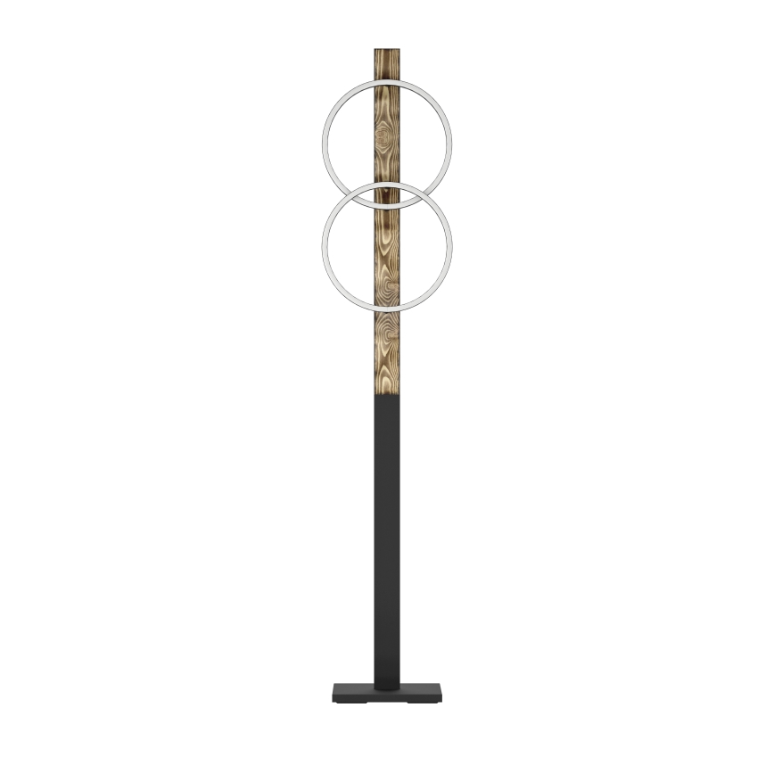 Eglo - LED Podna lampa 2xLED/12W/230V 3000K smeđa/crna