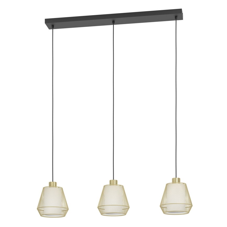 Eglo - Luster na sajli 3xE27/40W/230V
