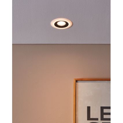 Eglo - LED Ugradbena svjetiljka LED/4,8W/230V crna