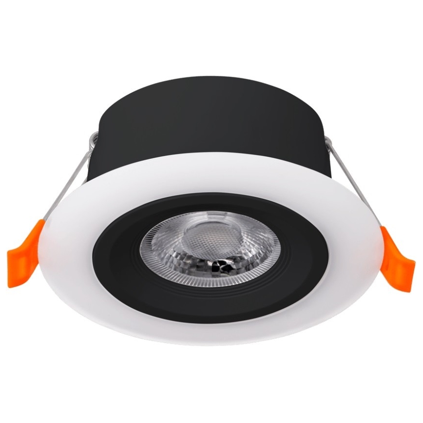 Eglo - SET 3x LED Ugradbena svjetiljka 3xLED/4,8W/230V crna