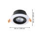 Eglo - SET 3x LED Ugradbena svjetiljka 3xLED/4,8W/230V crna