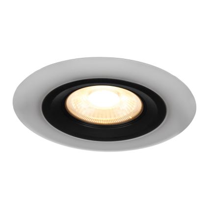 Eglo - komplet od 3 ugradna LED svjetla LED/4,8W/230V crna