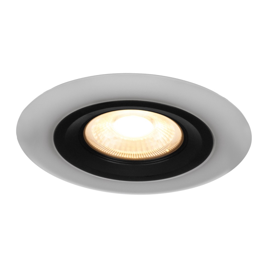 Eglo - komplet od 3 ugradna LED svjetla LED/4,8W/230V crna