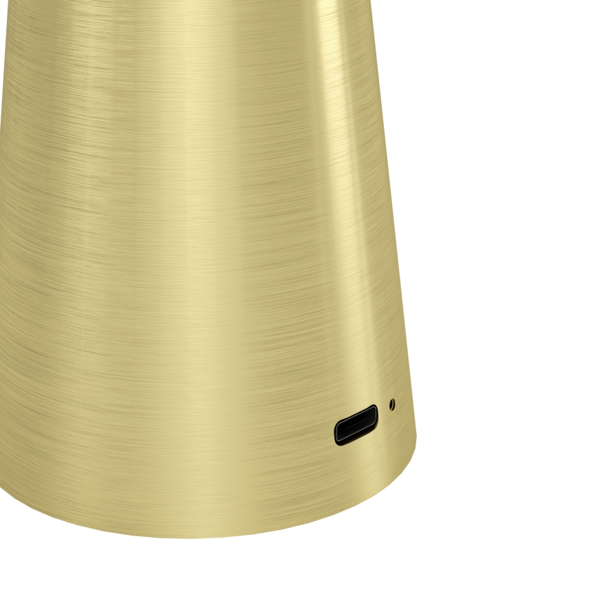 Eglo - LED vanjska lampa s dodirnim prigušivačem LED/2,8W/5V 2400K/3000K/4000K 5200 mAh IP54 zlatna