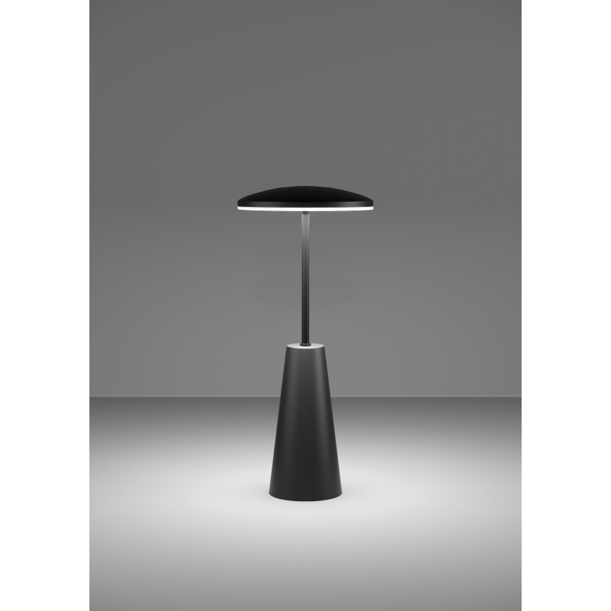 Eglo - LED Prigušiva dodirna vanjska lampa LED/2,8W/5V 2400K/3000K/4000K 5200 mAh IP54 crna