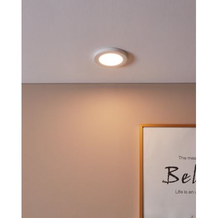 Eglo - LED Ugradbena svjetiljka LED/5,5W/230V 3000K bijela