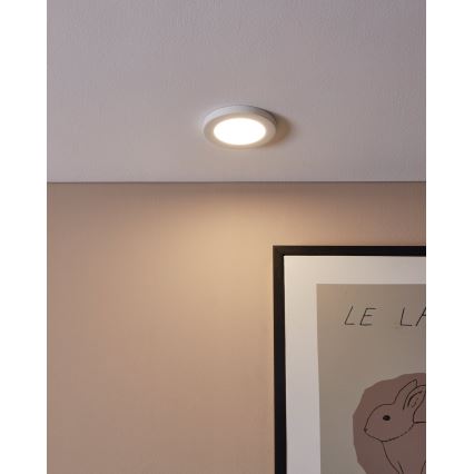 Eglo - LED ugradna stropna svjetiljka LED/5,5W/230V 4000K bijela promjer 11,7 cm