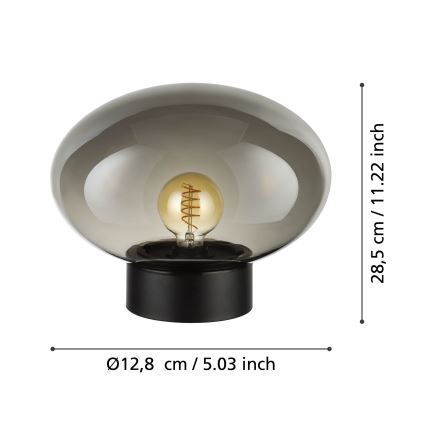 Eglo - Stolna lampa 1xE27/40W/230V 27 cm