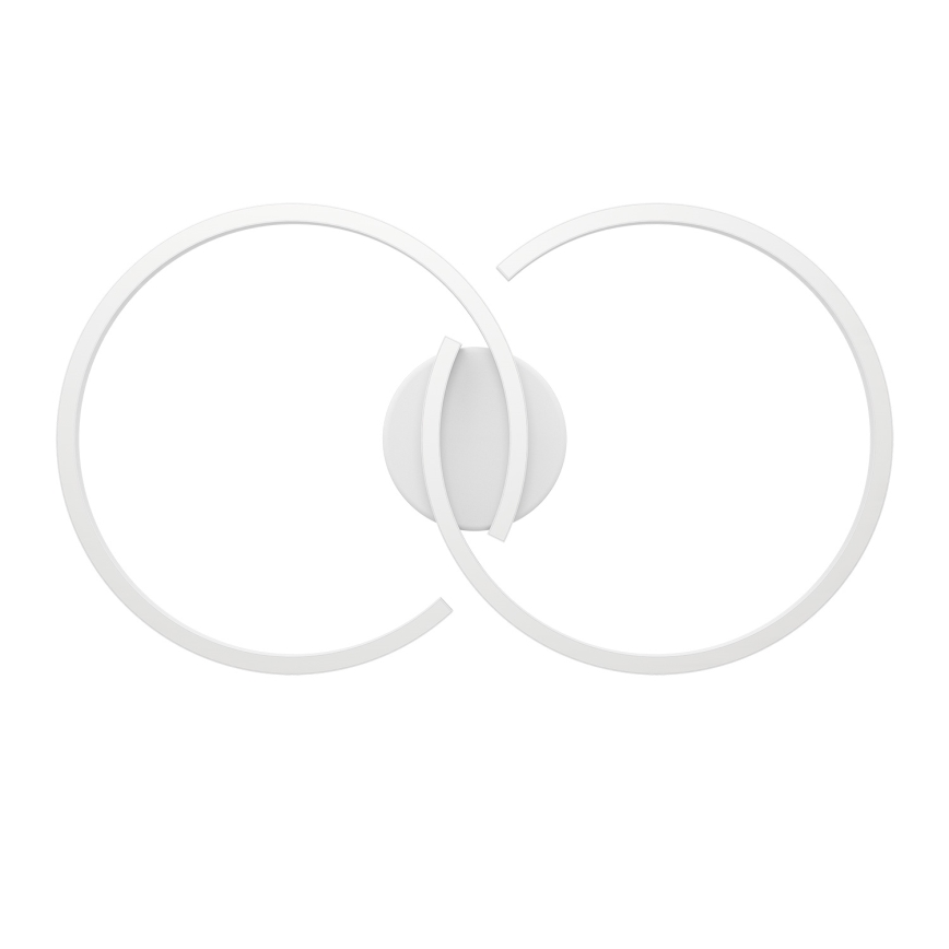 Eglo 900954 - LED RGBW Prigušiva stropna svjetiljka LED/19,5W/230V 2700-6500K bijela + daljinski upravljač