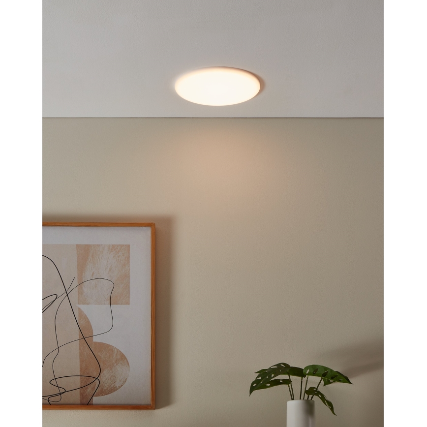 Eglo - LED Ugradbena svjetiljka za kupaonicu LED/18W/230V pr. 21,5 cm IP65