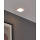 Eglo - LED Ugradbena svjetiljka za kupaonicu LED/5,5W/230V 10x10 cm IP65