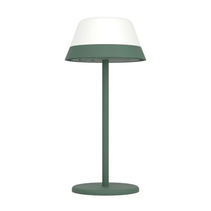 Eglo - LED RGBW Prigušiva dodirna vanjska lampa 2u1 LED/1,5W/5V 2600 mAh IP54 zelena