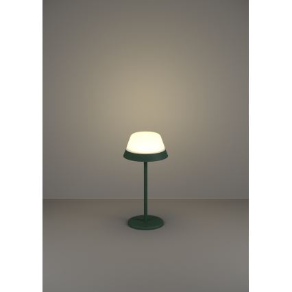 Eglo - LED RGBW vanjska lampa s dodirom, prigušiva 2u1 LED/1,5W/5V 2600 mAh IP54 zelena