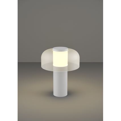 Eglo - LED vanjska lampa s dodirnim prigušivačem LED/2,25W/5V 2400-4000K 5200 mAh IP44 bijela