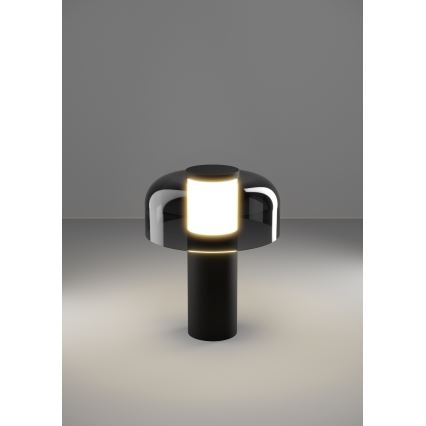 Eglo - LED vanjska lampa s dodirnim prigušivačem LED/2,25W/5V 2400-4000K 5200 mAh IP44 crna