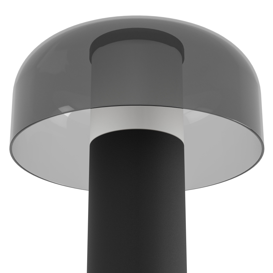 Eglo - LED vanjska lampa s dodirnim prigušivačem LED/2,25W/5V 2400-4000K 5200 mAh IP44 crna