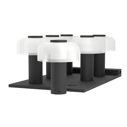 Eglo - LED Prigušiva dodirna vanjska lampa LED/2,25W/5V 2400-4000K 5200 mAh IP44 crna/bijela