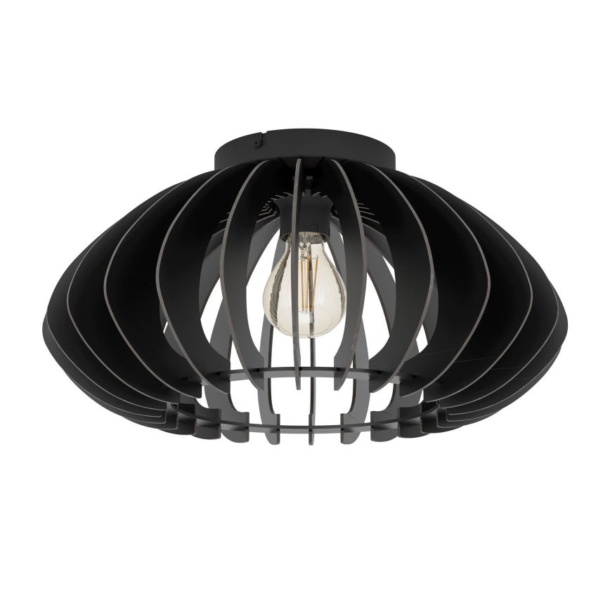 Eglo - Stropna svjetiljka 1xE27/40W/230V pr. 45 cm crna