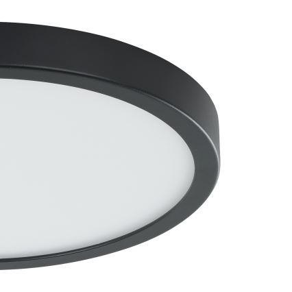 Eglo - LED Stropna svjetiljka sa senzorom LED/20,5W/230V 3000K crna