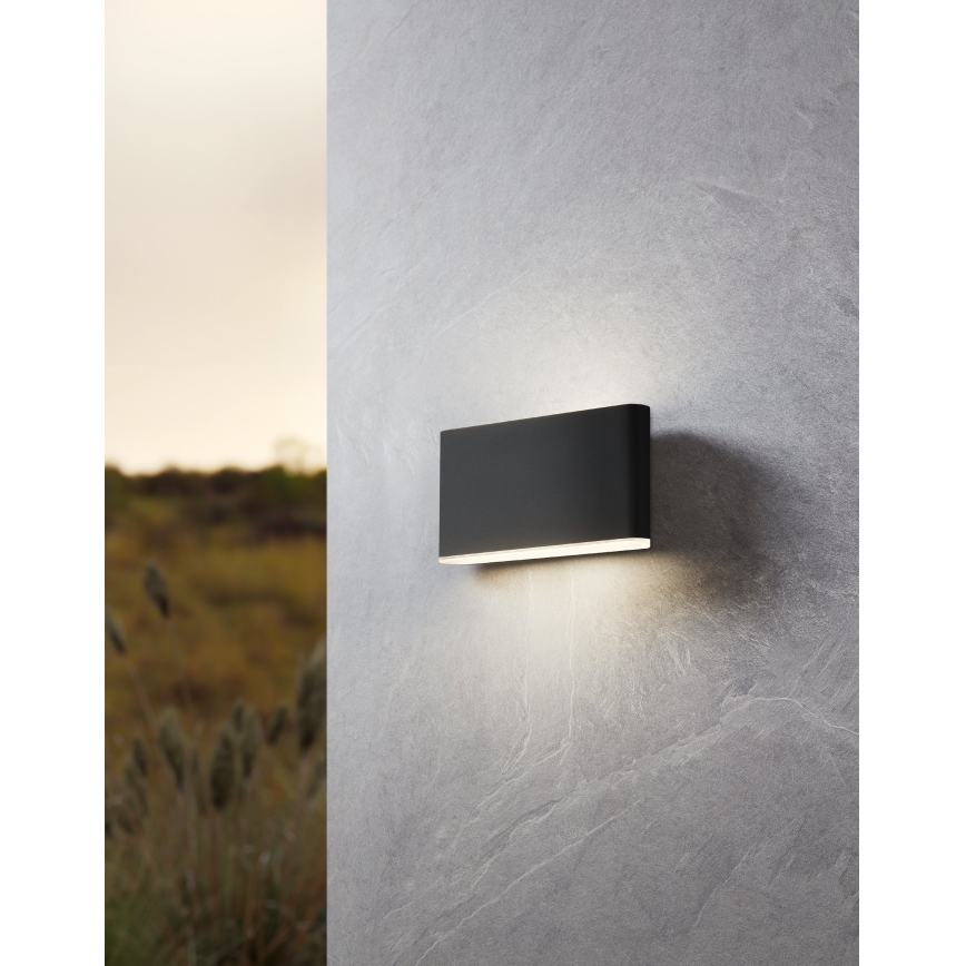 Eglo - LED Vanjska zidna svjetiljka 2xLED/5,8W/230V 3000/4000/6500K IP65