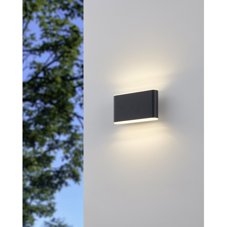 Eglo - LED Vanjska zidna svjetiljka 2xLED/5,8W/230V 3000/4000/6500K IP65