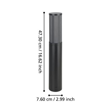 Eglo - Vanjska lampa 1xE27/15W/230V 46,5 cm IP54