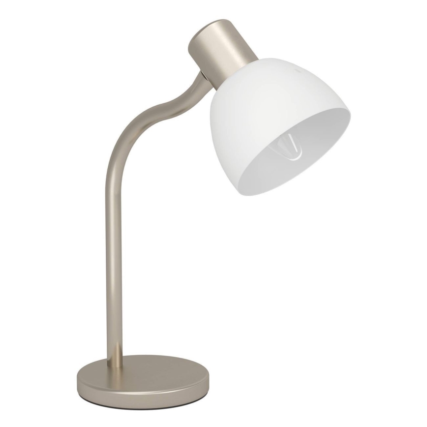 Eglo - Stolna lampa 1xE14/25W/230V mat krom