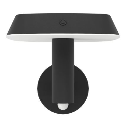 Eglo - LED Solarna svjetiljka sa senzorom LED/8,5W/3,7V 2200 mAh IP44