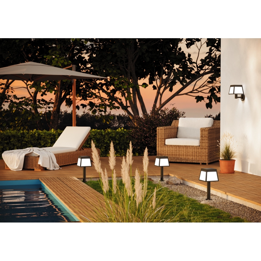 Eglo - LED Solarna lampa sa senzorom LED/7,5W/3,7V 56cm 2200 mAh IP44