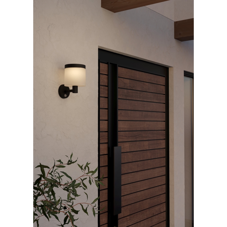 Eglo - LED Solarna zidna svjetiljka sa senzorom LED/7,5W/3,7V 2200 mAh IP44