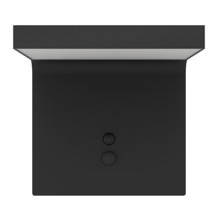Eglo - LED Solarna zidna svjetiljka sa senzorom LED/6,5W/3,7V 2400 mAh IP44