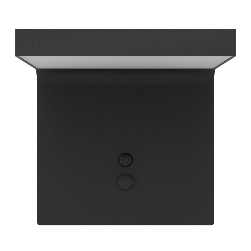 Eglo - LED Solarna zidna svjetiljka sa senzorom LED/6,5W/3,7V 2400 mAh IP44