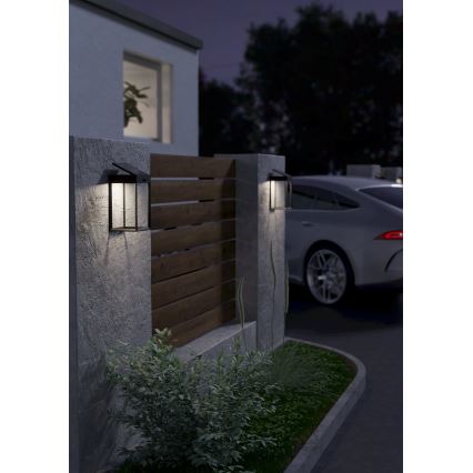 Eglo - LED Solarna zidna svjetiljka sa senzorom LED/6,5W/3,7V IP44