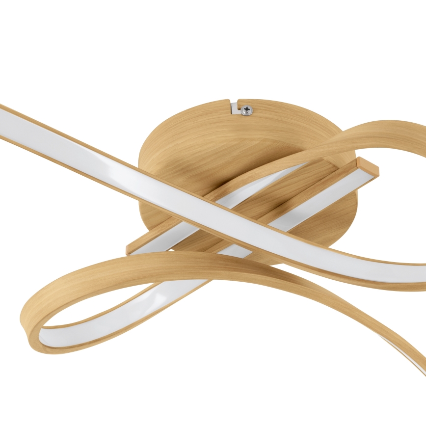 Eglo - LED stropna svjetiljka LED/20,5W/230V smeđa