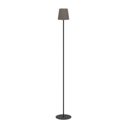 Eglo - Podna lampa 1xE14/7,5W/230V crna/smeđa