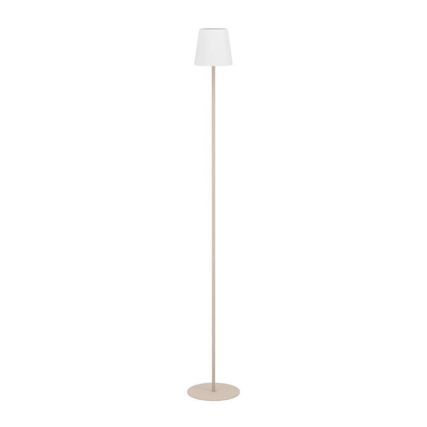 Eglo - Podna lampa 1xE14/7,5W/230V krem/bijela