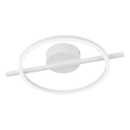 Eglo - LED RGBW Prigušiva stropna svjetiljka LED/17W/230V 2700-6500K bijela + daljinski upravljač