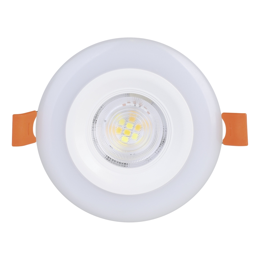 Eglo - SET 3xLED RGBW Prigušiva ugradbena svjetiljka za kupaonicu 3xLED/3,8W/230V 2700-6500K IP44 + daljinski upravljač