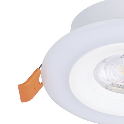 Eglo - SET 3xLED RGBW Prigušiva ugradbena svjetiljka za kupaonicu 3xLED/3,8W/230V 2700-6500K IP44 + daljinski upravljač