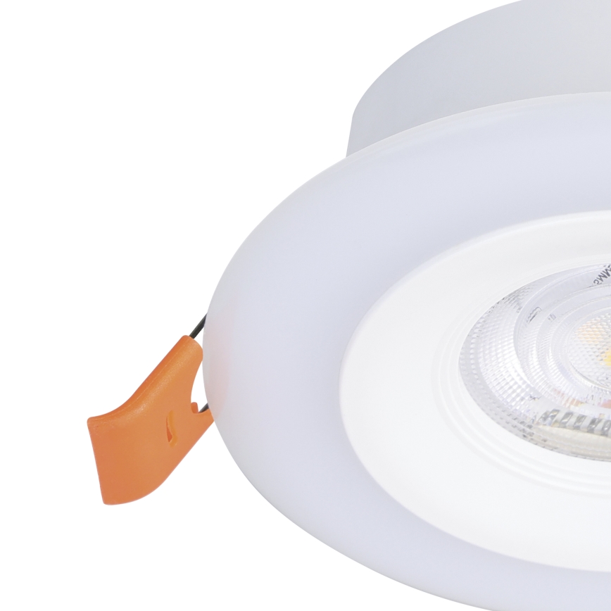 Eglo - SET 3xLED RGBW Prigušiva ugradbena svjetiljka za kupaonicu 3xLED/3,8W/230V 2700-6500K IP44 + daljinski upravljač