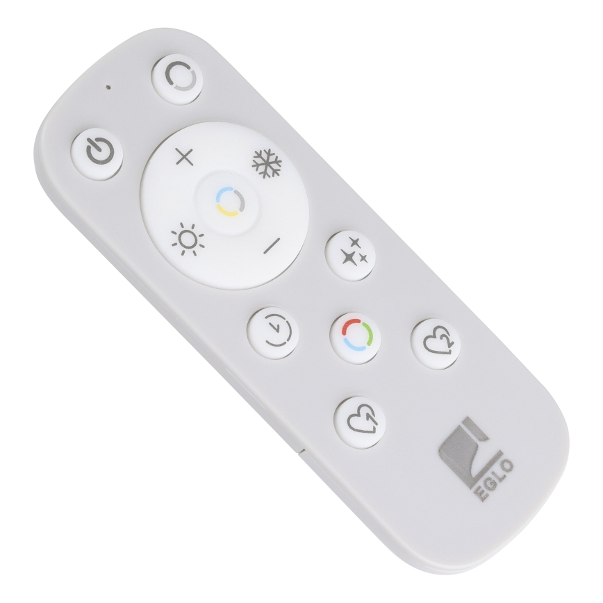Eglo - SET 3xLED RGBW Prigušiva ugradbena svjetiljka za kupaonicu 3xLED/3,8W/230V 2700-6500K IP44 + daljinski upravljač