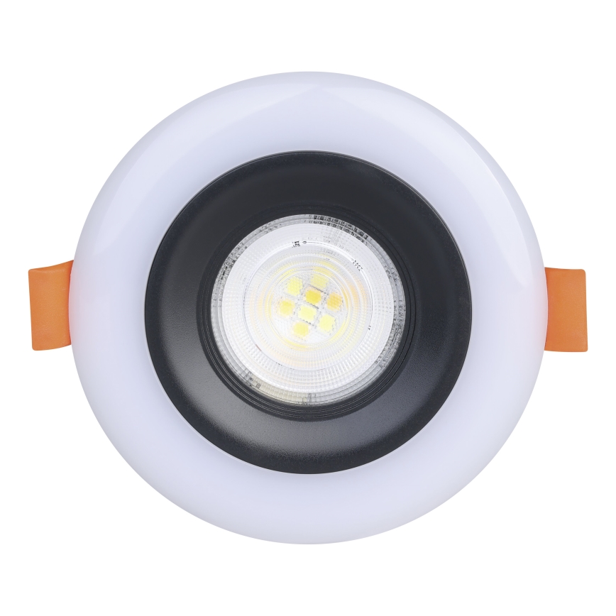 Eglo - SET 3x LED RGBW Prigušiva ugradbena svjetiljka za kupaonicu 3xLED/3,8W/230V 2700-6500K IP44 + daljinski upravljač