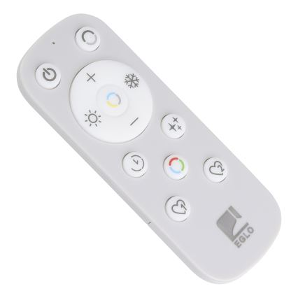 Eglo - SET 3x LED RGBW Prigušiva ugradbena svjetiljka za kupaonicu 3xLED/3,8W/230V 2700-6500K IP44 + daljinski upravljač