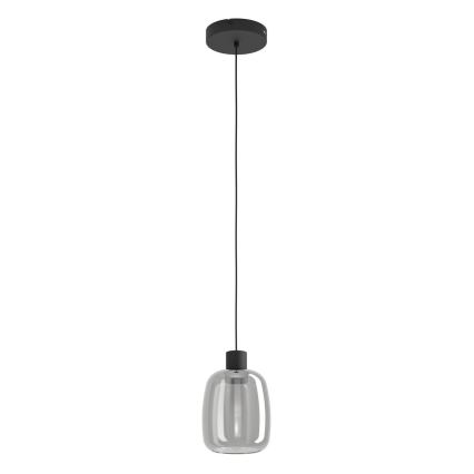 Eglo - LED RGBW Prigušivi luster na sajli LED/3,7W/230V 2700-6500K crna ZigBee