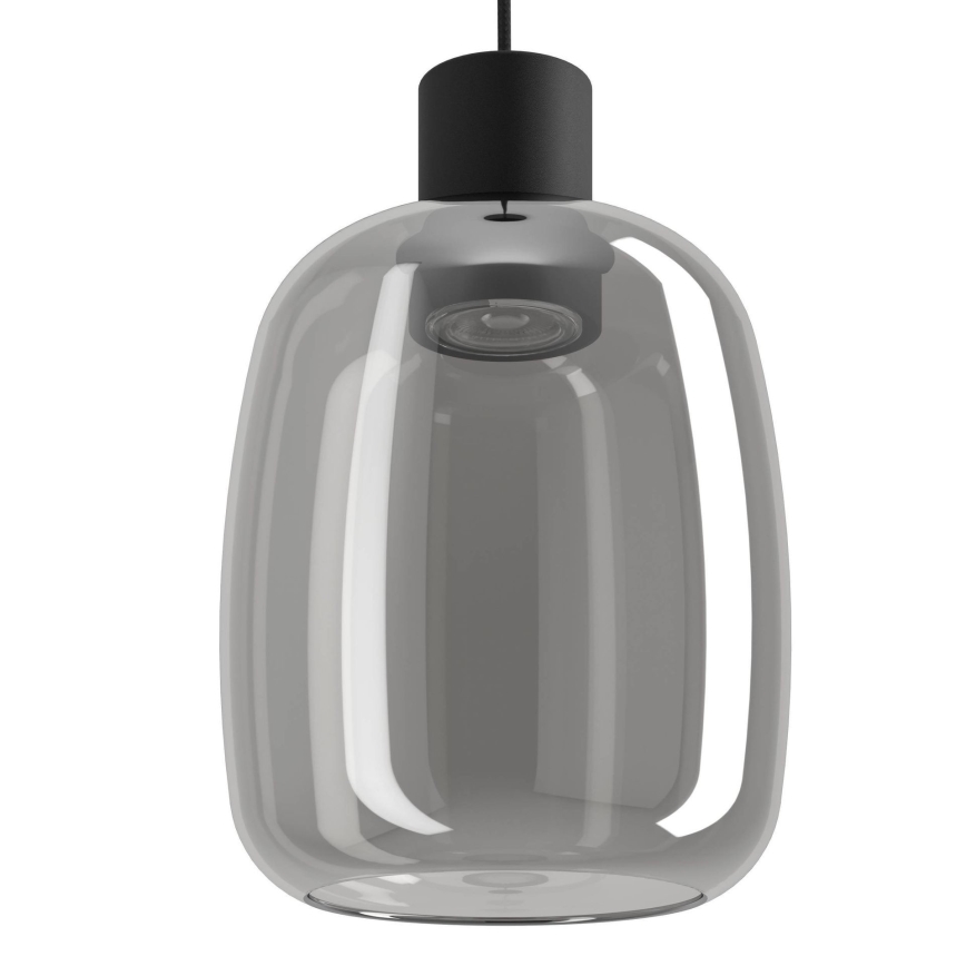 Eglo - LED RGBW Prigušivi luster na sajli LED/3,7W/230V 2700-6500K crna ZigBee