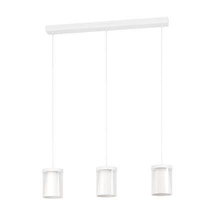 Eglo - LED RGBW Prigušivi luster na sajli 3xLED/3,7W/230V 2700-6500K bijela ZigBee