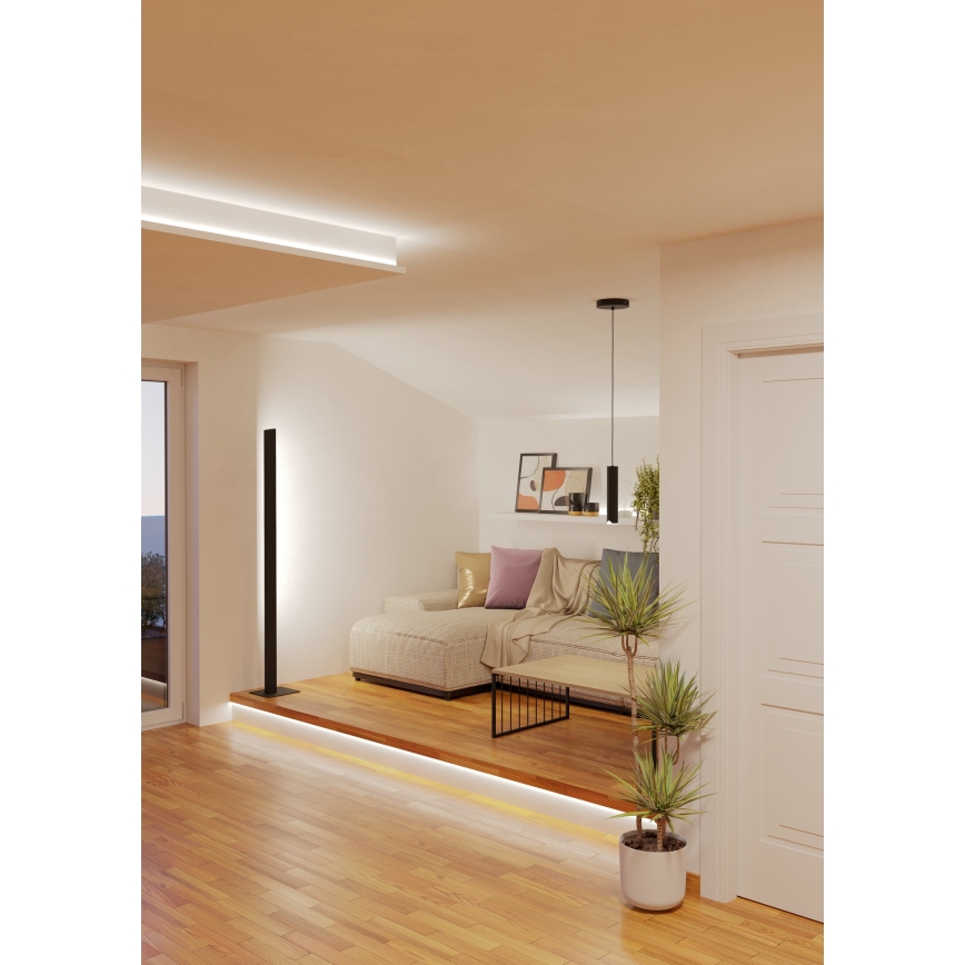 Eglo - LED RGBW Prigušivi luster na sajli LED/3,7W/230V 2700-6500K crna