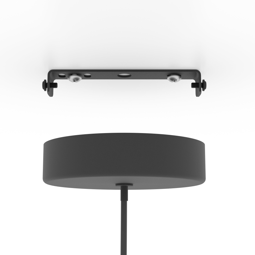 Eglo - LED RGBW prigušivački luster na užetu LED/3,7W/230V 2700-6500K crna