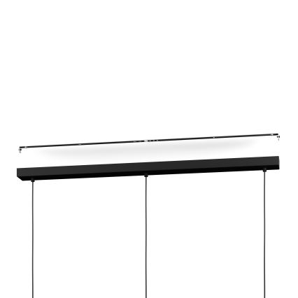 Eglo - LED RGBW Prigušivi luster na sajli 3xLED/3,7W/230V 2700-6500K crna