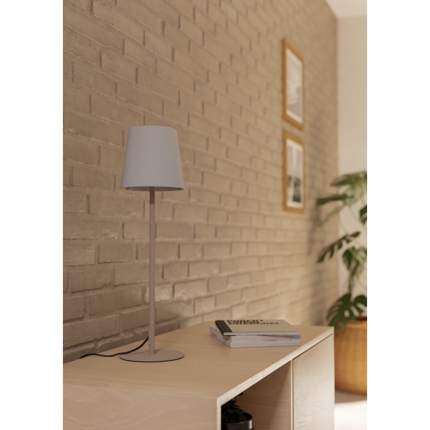 Eglo - Stolna lampa 1xE14/40W/230V krem/bijela